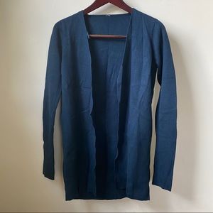 Lululemon City Street Cardigan Heathered Jet Blue